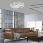 Dekorativní - LD 14046-16 PEBBLES LED stropní svítidlo bílé stmívatelné běžným vypínačem paměťová funkce krokově stmívatelné 3000K - JUST LIGHT - foto 2