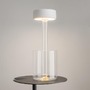 Stolní lampy dekorační - M MOD229TL-L3W3K1 Stolní lampa AI Collaboration 3W nastavitelná bílá 120lm bílá sklo stmívatelná bateriová - MAYTONI - foto 2