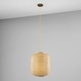 Koule - FAN I-ZEN-S-S Závěsné svítidlo ZEN OCRA, 1xE27, 30 x 30 x 120 cm - FANEUROPE - foto 2