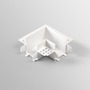 Lištové Magnetic BERNINI - FAN BERNINI-TL-L-BCO Příslušenství - úhlová spojka Bernini pro zapuštěné montážní pouzdro AD, 7,8 x 6,78 cm, bílá - FANEUROPE - foto 2