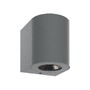 Nástěnná - NOR 49701010 Venkovní nástěnné svítidlo Canto 2 2x6W LED šedá čirá - NORDLUX - foto 2