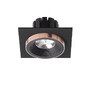 Hranatá - RED R13254 SHARM SQ I zápustná černá/černá měď 230V LED 10W 24° 3000K - RED - DESIGN RENDL - foto 2