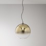 Dekorativní - FAN I-MARTE-S35 ORO Závěsné svítidlo Marte (zlaté sklo) 1 x E27, 35 x 156.7 cm - FANEUROPE - foto 2