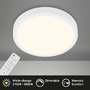Kruhová - BRILO 3704016 CCT LED přisazené svítidlo pr. 38 cm, 22 W, 2900 lm, bílé (starý kód: BRILO 3704-016) - BRILO - foto 2
