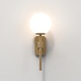 Dekorativní - AST 1429007 Nástěnné svítidlo Tacoma Single 3.5W G9 bez stínítka mosaz - ASTRO Lighting - foto 2