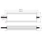 Napájecí zdroje 12V - LED zdroj 12V 300W SLIM-12V-300W - foto 2