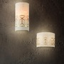 Dekorativní - M H223-WL-01-G Nástěnné svítidlo Messina 40W E14 lněná látka zlatá kov moderní design - MAYTONI - foto 2
