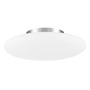 Kruhová - NV 620441 Stropní svítidlo PRESSIONE opálové sklo a chromovaný kov E27 3x12W - NOVA LUCE - foto 2