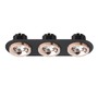 Hranatá - RED R13248 SHARM R III zápustná černá měď/měď 230V LED 3x10W 24° 3000K - RED - DESIGN RENDL - foto 2