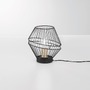 Stolní lampy dekorační - FAN I-KIKO-L Stolní lampa Lumetto Kiko, černá/zlatá, 1 x E27, 25 x 25 x 25,5 cm - FANEUROPE - foto 2