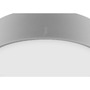 Kruhová - LA 1007318 MEDO® 30 nástěnné a stropní nástavbové svítidlo, kulaté, 2700/3000/4000K, 12W, fáze, 110°, šedá - BIG WHITE (SLV) - foto 2