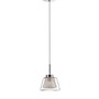 Kónická - NV 1300301301 Závěsné svítidlo BOCCALE chromovaný hliník čiré sklo G9 1x5W IP20 vč. žárovky - NOVA LUCE - foto 2