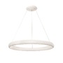 Kruhová - NV 8105601 D Závěsné svítidlo ALBI bílý hliník a akryl LED 50W 230V 3000K IP20 stmívatelné - NOVA LUCE - foto 2