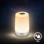 Stolní lampy dekorační - BRILO 7554014 Nubsi stolní lampička - 2,8W, 280lm, nabíjecí, LED, stmívatelné, RGB+W, matný chrom - BRILO - foto 2