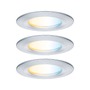 Koupelnová - P 92444 LED vestavné svítidlo Nova Coin IP44 kruhové 78mm měnitelná bílá 3x6W 230V hliník broušený hliník - PAULMANN - foto 2