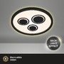 Kruhová - BRI 7368-015 Svítidlo LED panel, pr. 42,3 cm, 3000 lm, 22 W, černá - BRILONER - foto 2