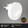 Svítilny - BRI 2186016 LED senzor světlo do zásuvky, 6,5 cm, 30lm, bílé - BRILONER - foto 2