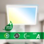 Hranatá - BRILO 3885016 Tava A svítidlo LED panel 29,3x29,3 cm - 11W, 2400lm, energetická třída A, stmívatelné, CCT, bílé - BRILO - foto 2