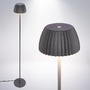 Stojací lampy - BRI 1625015 Loca stojanová lampa - 8W, 800lm, LED, dotykový vypínač, stmívatelná, teplá bílá, antracit - BRILONER - foto 2