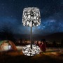 Stolní lampy dekorační - BRILO 7423043 Boja LED stolní lampička bezdrátová IP44, stmívatelné, dotykový vypínač, motiv lebky - BRILO - foto 2