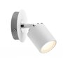 Bodová - P 66717 Spotové svítidlo Tube bílá/chrom max.1x10W GU10 - PAULMANN - foto 2