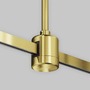 Lištové Magnetic Maytoni Flarity - M TRA159C-IPC1-BS Stropní upevnění s prodlužovací spojkou 700 mm 24V mosaz hliník Flarity - MAYTONI - foto 2
