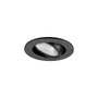 Koupelnová - LA 1009005 NEW TRIA® 45 DL, kulaté, vestavné stropní svítidlo, 3000 K, 24°, černá barva - BIG WHITE (SLV) - foto 2