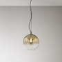 Dekorativní - FAN I-MARTE-S25 ORO Závěsné svítidlo Marte (zlaté sklo) 1 x E27, 25 x 148.9 cm - FANEUROPE - foto 2
