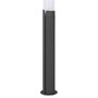 Sloupková - NV 9209212 Venkovní sloupkové svítidlo PYRO tmavě šedý hliník bílý akryl E27 1x12W 220-240V IP54 bez žárovky - NOVA LUCE - foto 2