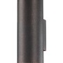 Nástěnná - NV 773224 Venkovní nástěnné svítidlo NODUS antický hnědý hliník skleněný difuzor GU10 2x7W 220-240V IP54 bez žárovky světlo nahoru a dolů - NOVA LUCE - foto 2