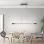Podélná - PN 2732-33 LED závěsné svítidlo HOOP hliník antracit nastavitelná výška SimplyDim 3000K - PAUL NEUHAUS - foto 2