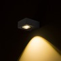 Nástěnná - RED R12830 KORSO I nástěnná černý elox 230V LED 5W 120° IP54 3000K - RED - DESIGN RENDL - foto 2