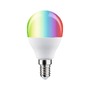 E14 - P 29150 Standard 230V Smart Home Zigbee 3.0 LED kapka E14 5W RGBW+ stmívatelné mat - PAULMANN - foto 2