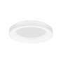 Kruhová - NV 9353850 Stropní svítidlo RANDO THIN bílý hliník a akryl LED 50W 230V 4000K IP20 stmívatelné - NOVA LUCE - foto 2