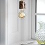 Subtilní - NOR 45883018 Siv závěsné svítidlo hnědá - NORDLUX - foto 2