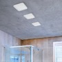 Koupelnová - AZZ AZ2837 LED Stropní zápustné bodové svítidlo Azzardo Slim 15 Square 3000K IP44 white AZ2837 12W 1000lm 3000K IP44 14,5cm čtvercové bílé - AZZARDO - foto 2