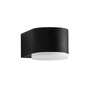 Nástěnná - NV 9200201 Venkovní nástěnné svítidlo NUS černý hliník a akrylový difuzor LED 4W 3000K 100-240V 120st. IP54 světlo dolů - NOVA LUCE - foto 2