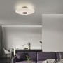 Kruhová - PN 6083-34 Nástěnné a stropní svítidlo PURE Vitrum stmívatelné 2700K hnědá / opál - PAUL NEUHAUS - foto 2