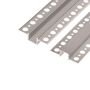 Podomítkové, sádrokartonové profily - LED profil SDK1 stříbrný do SDK - foto 2