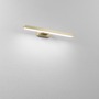 Nástěnná - FAN LED-W-LANCER-40-ORO Nástěnné LED svítidlo Lancer (zlaté satinované, kov) 10 W, 40 x 9 x 4 cm - FANEUROPE - foto 2