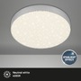 Kruhová - BRI 7074414 LED stropní svítidlo hvězdné nebe, pr. 28,7 cm, 21 W, stříbrná (starý kód: BRI 7074-414) - BRILONER - foto 2