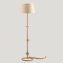 Stojací lampy - FAN I-ROPE-PT Stojací lampa Piantana Rope černá, patice E27, 38 x 150 cm - FANEUROPE - foto 2