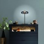 Stolní lampy dekorační - LD 15697-15 Kolekce Schöner Wohnen LED stolní lampa POSH, šedá, stmívatelné, teplá bílá, 3000K - JUST LIGHT - foto 2
