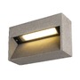 Nástěnná - LA 1006405 CONCRETO L WL nástěnné přisazené svítidlo, šedé, 12 W, 570 lm, 3000 K CRI80 - BIG WHITE (SLV) - foto 2