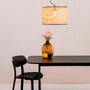 Válec - FARO 64314-48 MAMBO závěsné svítidlo, černá/ratan, pr.320 - FARO - foto 2