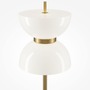 Stojací lampy - M MOD178FL-L11G3K Stojací lampa Kyoto 3000K 11W teplá bílá zlatá kov - MAYTONI - foto 2