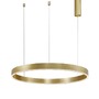 Kruhová - NV 9190648 Závěsné svítidlo MOTIF zlatý mosazný hliník a akryl LED 48W 230V 3000K IP20 stmívatelné - NOVA LUCE - foto 2