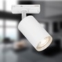 Lištové Briloner 230V - BRILO 8005016 BRILONER LED spot GU10 lištový systém 230V – vysokonapěťový, 13,8cm, otočný/nastavitelný, bílý 8005016 - foto 2
