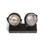 Bodová - RED R12335 KELLY LED II nástěnná černá 230V LED 2x12W 24° 3000K - RED - DESIGN RENDL - foto 2