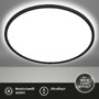 Kruhová - BRILO 7155415 Slim svítidlo LED panel, pr. 29,3 cm, 18 W, černá (starý kód: BRILO 7155-415) - BRILO - foto 2